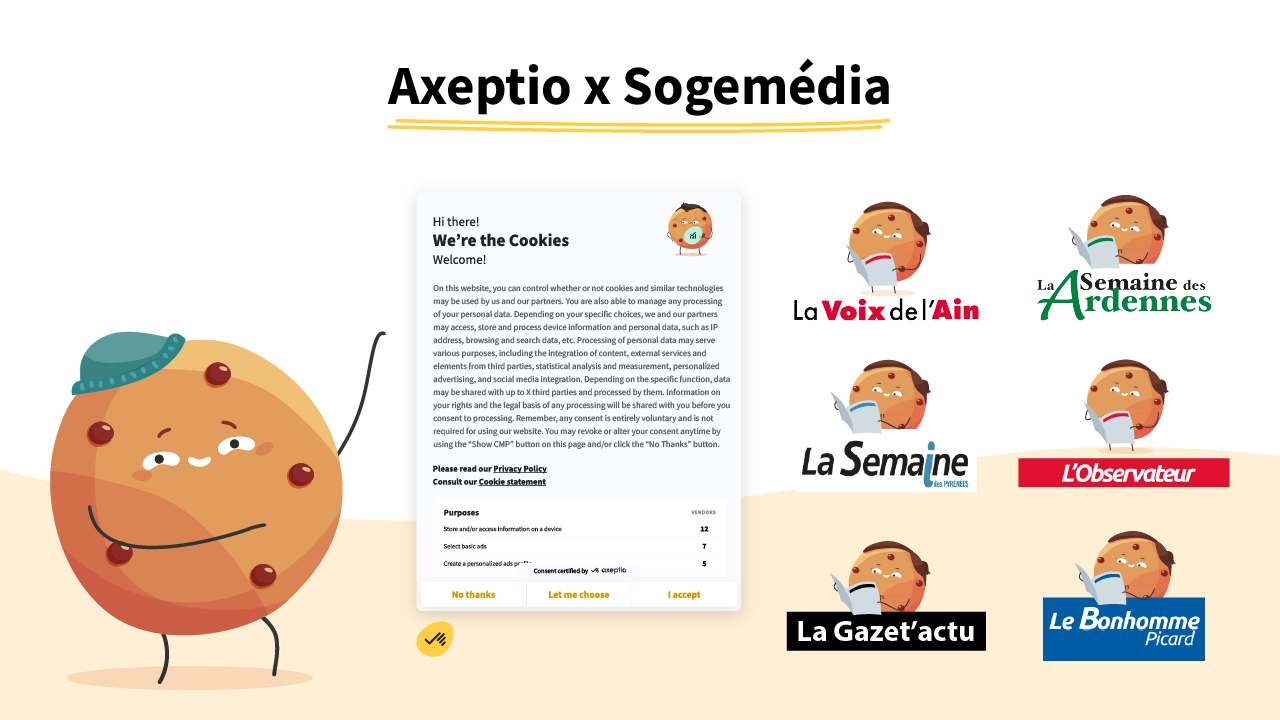 Sogemedia x Axeptio for Publishers